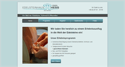 Desktop Screenshot of edelsteinhaus.com