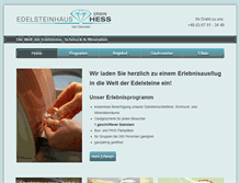 Tablet Screenshot of edelsteinhaus.com